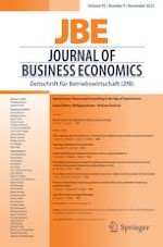 Journal of Business Economics 9/2023