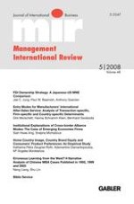 Management International Review 5/2008