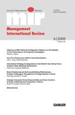 Management International Review 6/2009