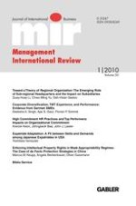 Management International Review 1/2010