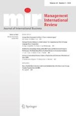 Management International Review 3/2020