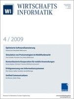 WIRTSCHAFTSINFORMATIK 4/2009