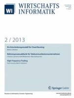 WIRTSCHAFTSINFORMATIK 2/2013