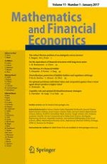 Mathematics and Financial Economics 1/2017