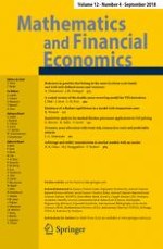 Mathematics and Financial Economics 4/2018