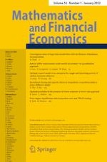 Mathematics and Financial Economics 1/2022