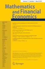 Mathematics and Financial Economics 1/2023