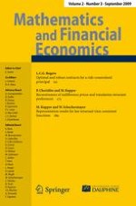 Mathematics and Financial Economics 3/2009