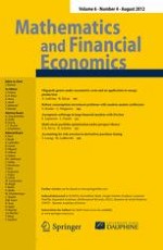 Mathematics and Financial Economics 4/2012
