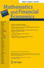 Mathematics and Financial Economics 3/2013