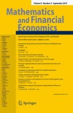 Mathematics and Financial Economics 4/2014