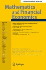 Mathematics and Financial Economics 2/2015