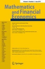 Mathematics and Financial Economics 3/2015