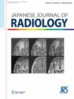 Japanese Journal of Radiology 9/2018