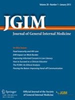 Journal of General Internal Medicine 1/2013