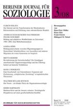 Berliner Journal für Soziologie 3/2008