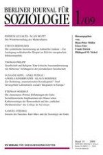 Berliner Journal für Soziologie 1/2009