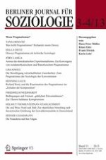 Berliner Journal für Soziologie 3-4/2013