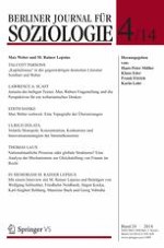 Berliner Journal für Soziologie 4/2015