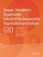 Gruppe. Interaktion. Organisation. Zeitschrift für Angewandte Organisationspsychologie (GIO) 2/2005