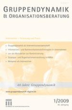 Gruppe. Interaktion. Organisation. Zeitschrift für Angewandte Organisationspsychologie (GIO) 1/2009