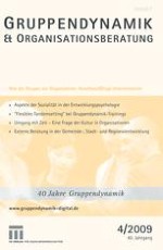 Gruppe. Interaktion. Organisation. Zeitschrift für Angewandte Organisationspsychologie (GIO) 4/2009