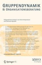 Gruppe. Interaktion. Organisation. Zeitschrift für Angewandte Organisationspsychologie (GIO) 3/2013