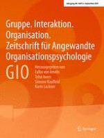 Gruppe. Interaktion. Organisation. Zeitschrift für Angewandte Organisationspsychologie (GIO) 3/2017