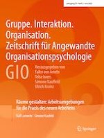 Gruppe. Interaktion. Organisation. Zeitschrift für Angewandte Organisationspsychologie (GIO) 2/2022