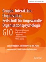 Gruppe. Interaktion. Organisation. Zeitschrift für Angewandte Organisationspsychologie (GIO) 3/2022