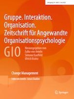 Gruppe. Interaktion. Organisation. Zeitschrift für Angewandte Organisationspsychologie (GIO) 2/2023