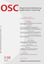 Organisationsberatung, Supervision, Coaching 3/2008