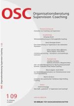 Organisationsberatung, Supervision, Coaching 1/2009