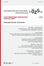 Österreichische Zeitschrift für Soziologie 4/2016