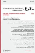 Österreichische Zeitschrift für Soziologie 1/2018