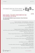Österreichische Zeitschrift für Soziologie 2/2019