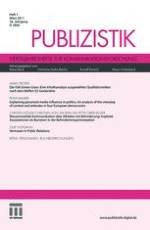 Publizistik 1/2011