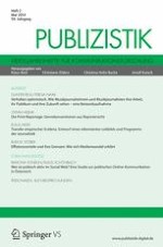 Publizistik 2/2014