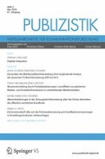 Publizistik 2/2016