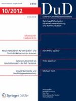 Datenschutz und Datensicherheit - DuD 10/2012