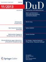 Datenschutz und Datensicherheit - DuD 11/2013