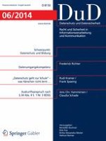 Datenschutz und Datensicherheit - DuD 6/2014