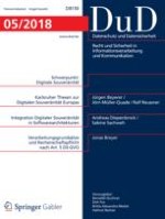 Datenschutz und Datensicherheit - DuD 5/2018