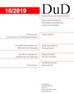 Datenschutz und Datensicherheit - DuD 10/2019