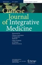 Chinese Journal of Integrative Medicine 4/2017