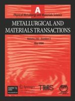 Metallurgical and Materials Transactions A 5/2008