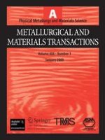 Metallurgical and Materials Transactions A 1/2009