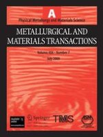 Metallurgical and Materials Transactions A 7/2009