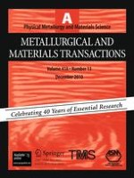 Metallurgical and Materials Transactions A 13/2010