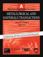 Metallurgical and Materials Transactions A 8/2010